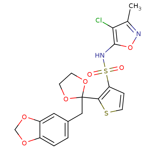 Chemical structure of BindingDB Monomer ID 50058131