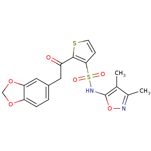 Chemical structure of BindingDB Monomer ID 50058139