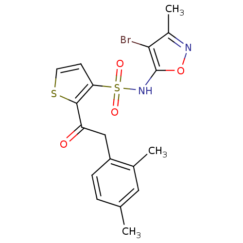 Chemical structure of BindingDB Monomer ID 50058143