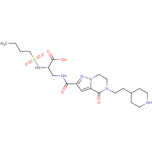 Chemical structure of BindingDB Monomer ID 50058236