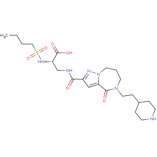 Chemical structure of BindingDB Monomer ID 50058237