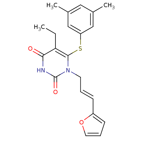 Chemical structure of BindingDB Monomer ID 50058323