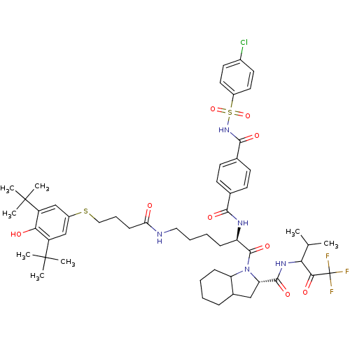Chemical structure of BindingDB Monomer ID 50058488