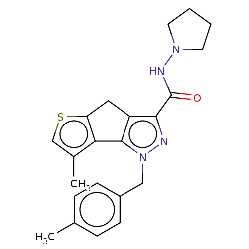 Chemical structure of BindingDB Monomer ID 50058497