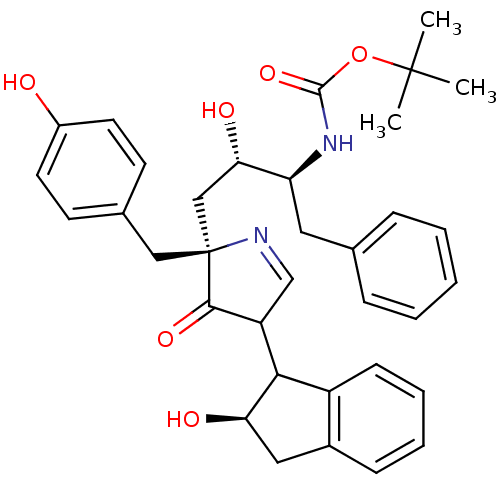 Chemical structure of BindingDB Monomer ID 50059252
