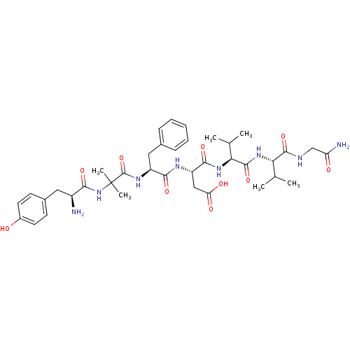Chemical structure of BindingDB Monomer ID 50059370