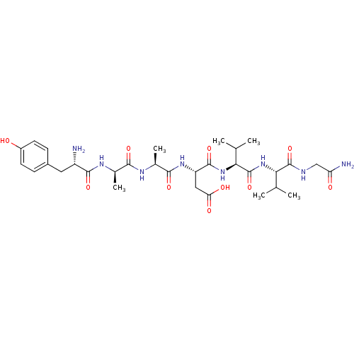 Chemical structure of BindingDB Monomer ID 50059373