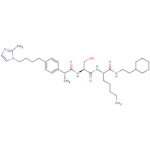 Chemical structure of BindingDB Monomer ID 50059429