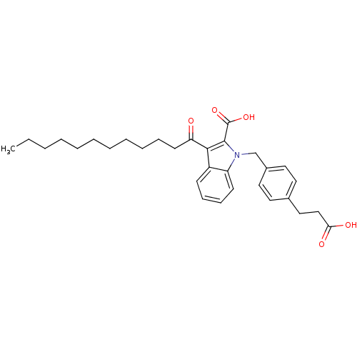 Chemical structure of BindingDB Monomer ID 50059521