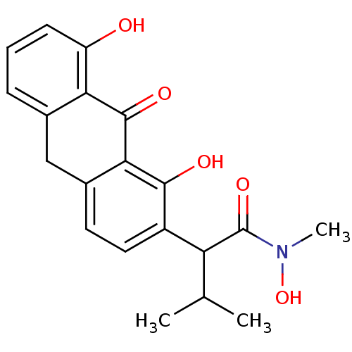 Chemical structure of BindingDB Monomer ID 50059607