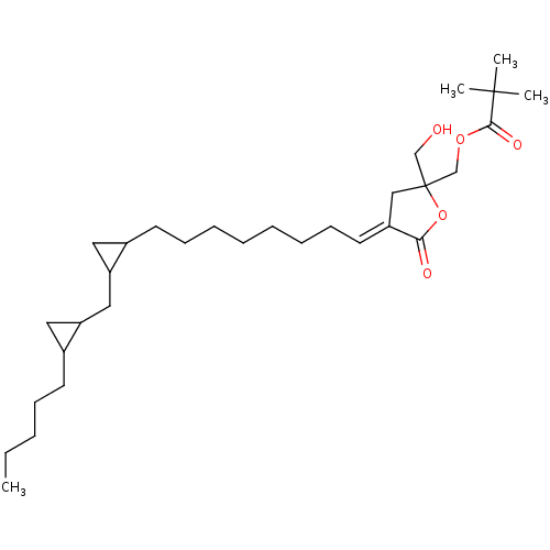 Chemical structure of BindingDB Monomer ID 50059670