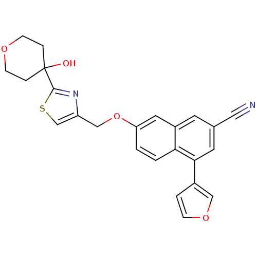 Chemical structure of BindingDB Monomer ID 50059719