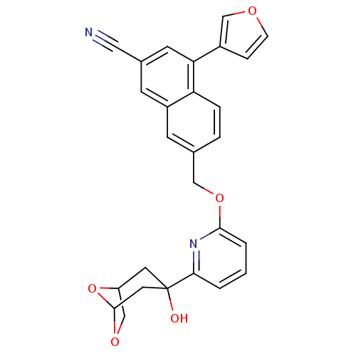 Chemical structure of BindingDB Monomer ID 50059720