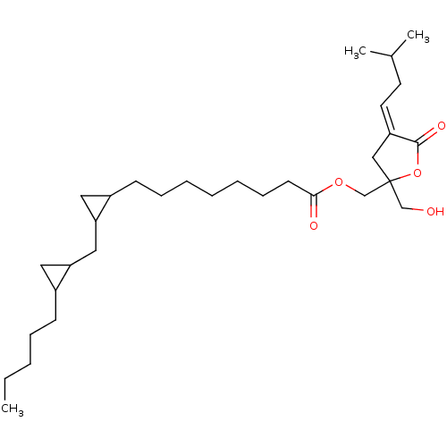 Chemical structure of BindingDB Monomer ID 50059780
