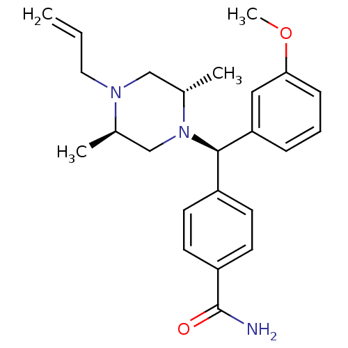 Chemical structure of BindingDB Monomer ID 50059820