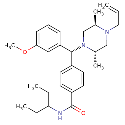 Chemical structure of BindingDB Monomer ID 50059821