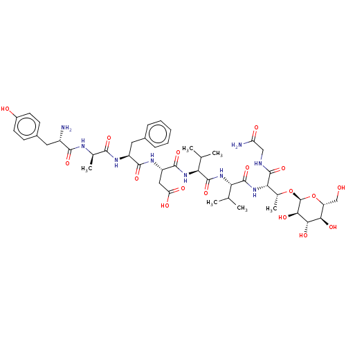 Chemical structure of BindingDB Monomer ID 50059837