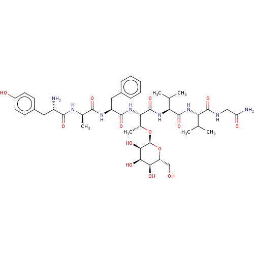 Chemical structure of BindingDB Monomer ID 50059842
