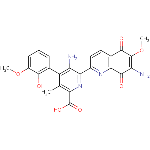 Chemical structure of BindingDB Monomer ID 50059847