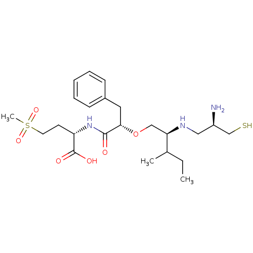 Chemical structure of BindingDB Monomer ID 50059850