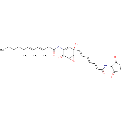 Chemical structure of BindingDB Monomer ID 50059854