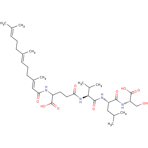 Chemical structure of BindingDB Monomer ID 50059874