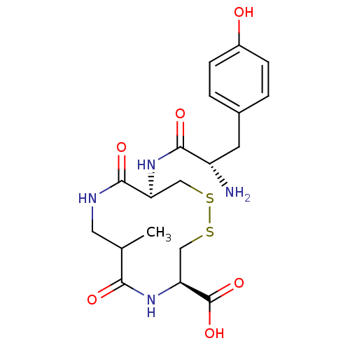 Chemical structure of BindingDB Monomer ID 50060172