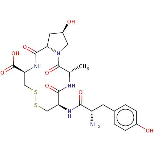 Chemical structure of BindingDB Monomer ID 50060173