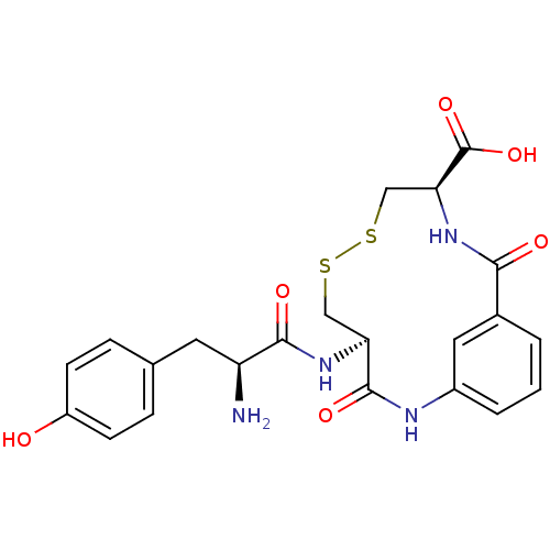 Chemical structure of BindingDB Monomer ID 50060202