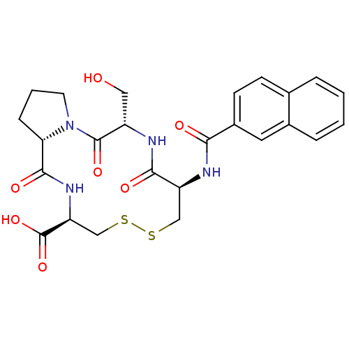 Chemical structure of BindingDB Monomer ID 50060222