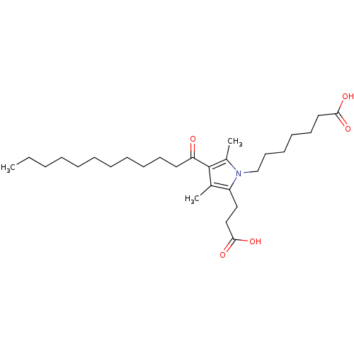 Chemical structure of BindingDB Monomer ID 50060281