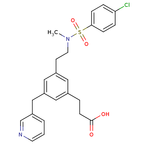 Chemical structure of BindingDB Monomer ID 50060376
