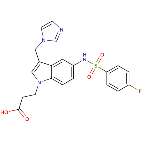 Chemical structure of BindingDB Monomer ID 50060378