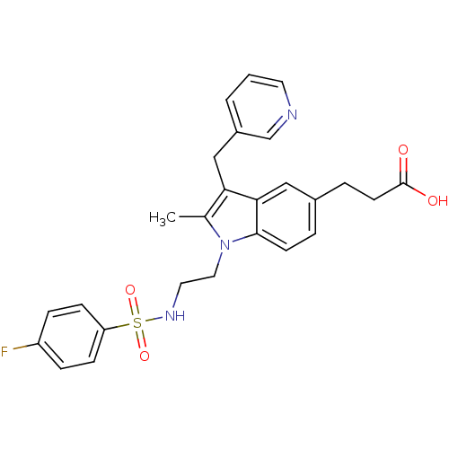 Chemical structure of BindingDB Monomer ID 50060381