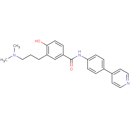 Chemical structure of BindingDB Monomer ID 50060519