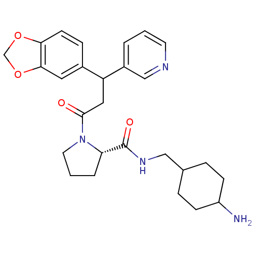 Chemical structure of BindingDB Monomer ID 50060708