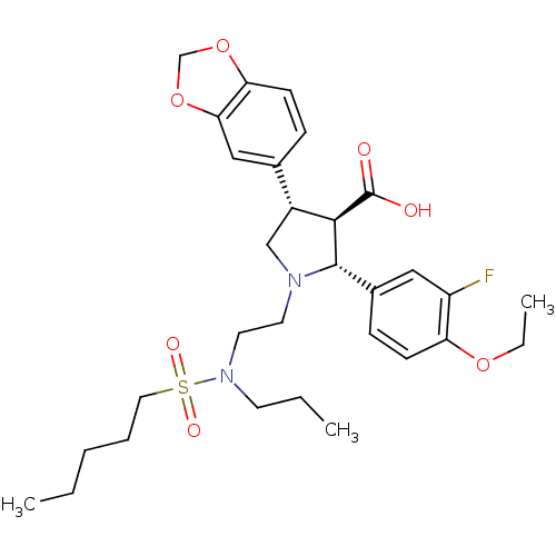 Chemical structure of BindingDB Monomer ID 50061073