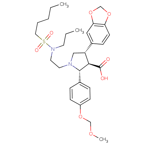 Chemical structure of BindingDB Monomer ID 50061081