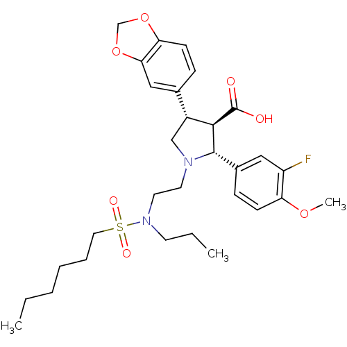 Chemical structure of BindingDB Monomer ID 50061085