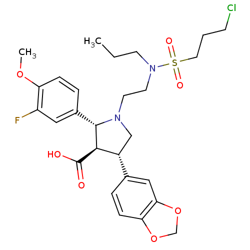 Chemical structure of BindingDB Monomer ID 50061086