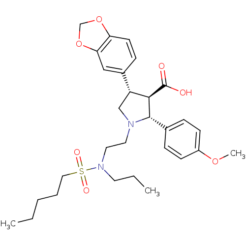 Chemical structure of BindingDB Monomer ID 50061088
