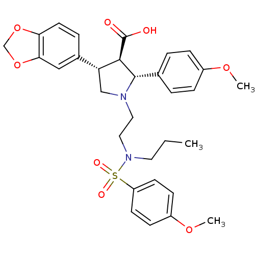 Chemical structure of BindingDB Monomer ID 50061100