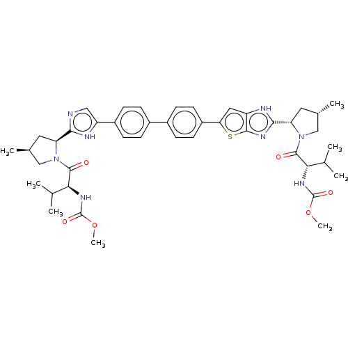 Chemical structure of BindingDB Monomer ID 50061236