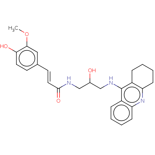 Chemical structure of BindingDB Monomer ID 50061240