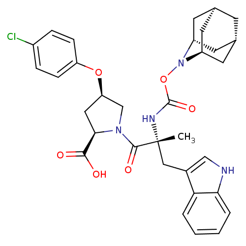 Chemical structure of BindingDB Monomer ID 50061271