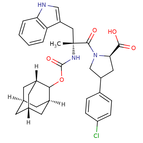 Chemical structure of BindingDB Monomer ID 50061276