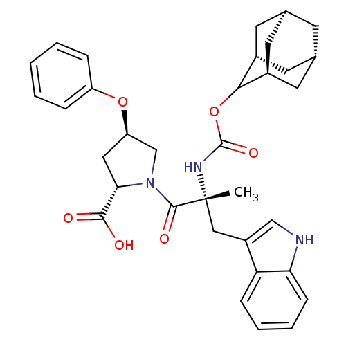 Chemical structure of BindingDB Monomer ID 50061277