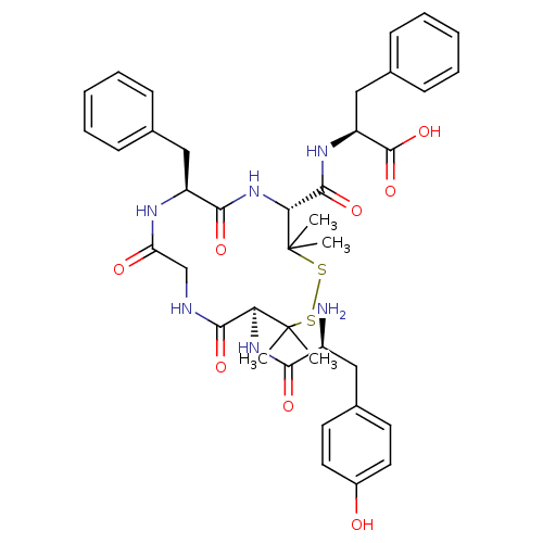 Chemical structure of BindingDB Monomer ID 50061290