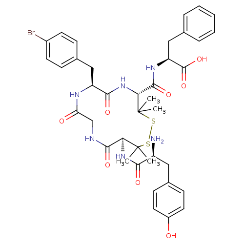 Chemical structure of BindingDB Monomer ID 50061291