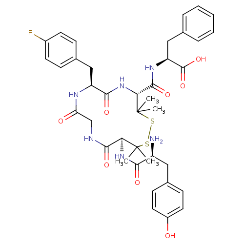 Chemical structure of BindingDB Monomer ID 50061295
